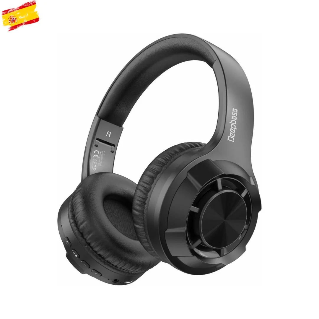 DeepBass R18 Headphones Bluetooth Wireless, TF Card | FM | Aux Audio